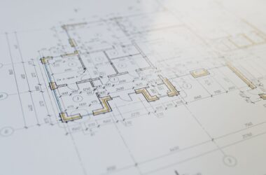 detailed architectural blueprint of a facility layout